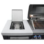 Mont Alpi 805 Black Stainless Steel 6 Burner With Side Burner - Image 5