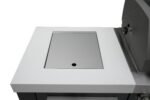 Mont Alpi 805 Black Stainless Steel BBQ Grill Island with 45-Degree Angled Corners - Image 9