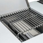Mont Alpi 805 Black Stainless Steel BBQ Grill Island with 45-Degree Corners & Fridge Cabinet- MAi805-BSS45FC - Image 9
