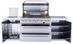 Mont Alpi Outdoor kitchen 6 Burner and Weather Cover - 2.4m - Image 19