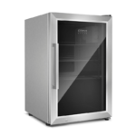 Caso Design Outdoor Fridge – Silver Right-Hand Hinge, Compact Garden Beverage Cooler - Image 5