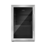 Caso Design Outdoor Fridge – Silver Left-Hand Hinge, Premium Garden Beverage Cooler - Image 2