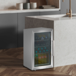 Caso Design Outdoor Fridge – Silver Left-Hand Hinge, Premium Garden Beverage Cooler - Image 7