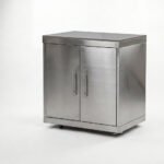 Stanley Outdoor Kitchen Double Cupboard Modular Unit - Stainless Steel - Image 5