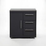 Riley Outdoor Kitchen Cupboard & Drawer Modular Unit - Graphite Grey - Image 6