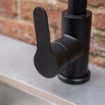 Riley Outdoor Kitchen Cupboard & Drawer with Sink & Tap Modular Unit - Graphite Grey - Image 5
