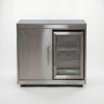 Stanley Outdoor Kitchen Fridge & Cupboard Modular Unit - Stainless Steel - Image 6