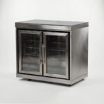 Stanley Outdoor Kitchen Double Fridge Unit - Stainless Steel - Image 5