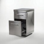 Stanley Outdoor Kitchen Double Drawer Modular Unit - Stainless Steel - Image 6