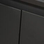 Oakley Outdoor Kitchen Double Cupboard Modular Unit - Graphite Grey - Image 3