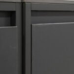 Oakley Outdoor Kitchen Triple Drawer Modular Unit - Graphite Grey - Image 3