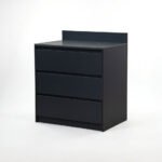Oakley Outdoor Kitchen Triple Drawer Modular Unit - Graphite Grey - Image 4