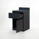 Oakley Outdoor Kitchen Drawer & Cupboard Modular Unit - Graphite Grey - Image 6