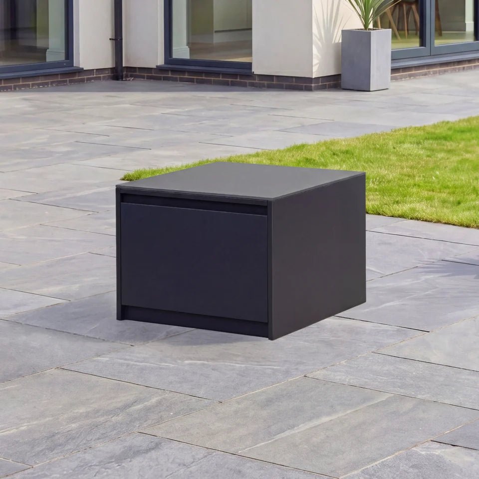 W26150-image-1-2026-04-15-05-13-47 Oakley Outdoor Kitchen Kamado BBQ Drawer Modular Unit - Graphite Grey - Image 1