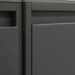 Oakley Outdoor Kitchen Kamado BBQ Drawer Modular Unit - Graphite Grey - Image 2