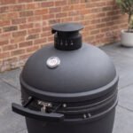 Stanley Straight Outdoor Kitchen K-Pro 22 Kamado Charcoal Barbecue with Integrated Drawer Unit - Stainless Steel - Image 5