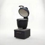 Riley Straight Outdoor Kitchen Kamado Charcoal BBQ K1620-A - Graphite Grey - Image 2