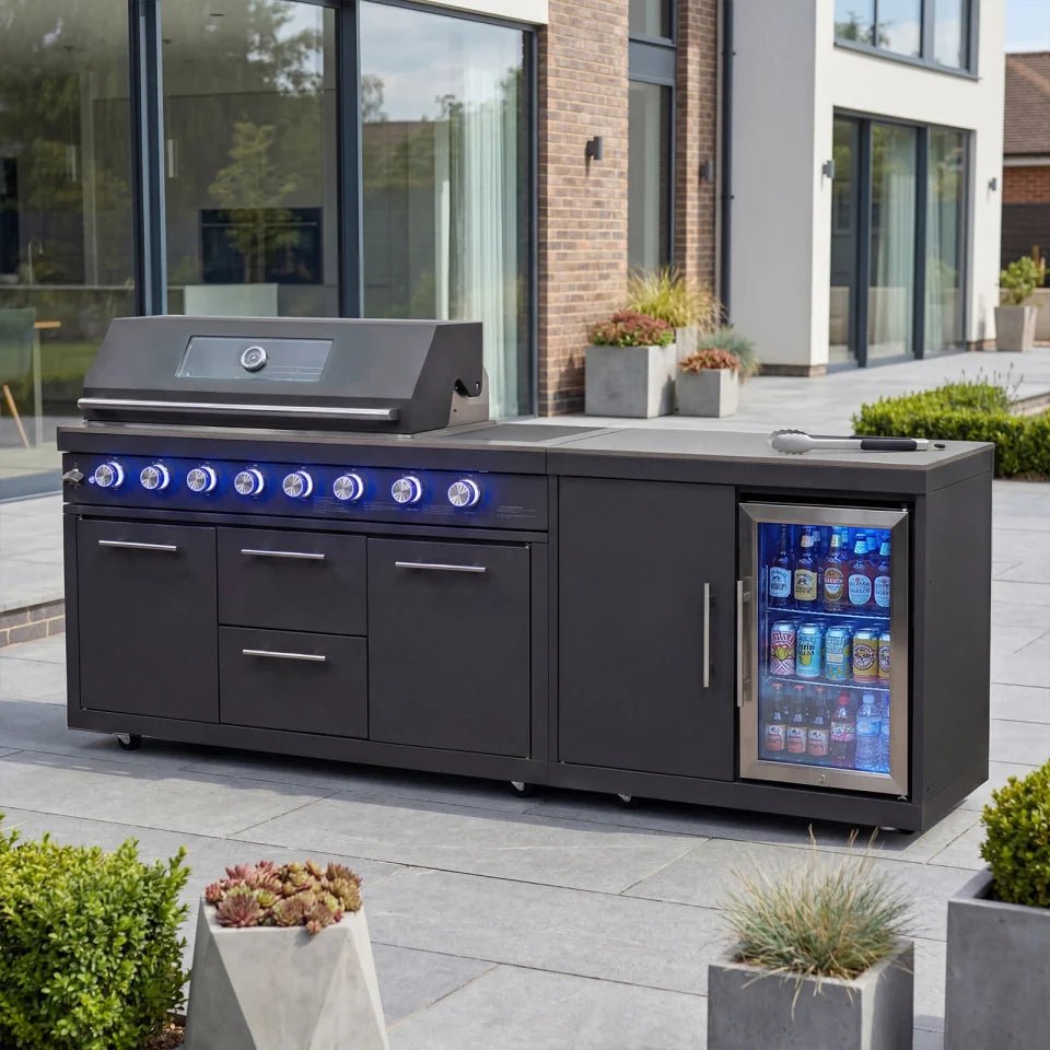 W26495-image-1-2026-04-27-02-35-33 Riley Straight Outdoor Kitchen 6 Burner Gas BBQ S2131-A - Graphite Grey - Image 1