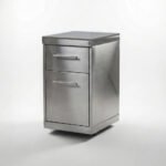 Stanley Straight Outdoor Kitchen Kamado Charcoal BBQ K1620-A - Stainless Steel - Image 4