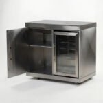 Stanley Straight Outdoor Kitchen Kamado Charcoal BBQ K2073-A - Stainless Steel - Image 4