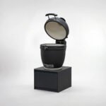 Oakley Straight Outdoor Kitchen Kamado Charcoal BBQ K1800-A - Graphite Grey - Image 2