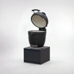 Oakley Straight Outdoor Kitchen Kamado Charcoal BBQ K2700-A - Graphite Grey - Image 2