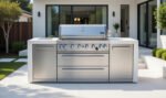 Mont Alpi Outdoor kitchen 6 Burner and Weather Cover - 2.4m - Image 2