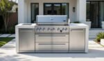 Mont Alpi Outdoor kitchen 6 Burner and Weather Cover - 2.4m