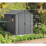 Darwin 6x8ft (1.9m x 2.4m) Garden Shed - Image 9