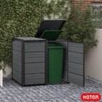 Keter Cortina Hide Away Bin Store (2 Sections)