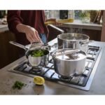 Joseph Joseph 3 Piece Space Steel Folding Handle Saucepan Set - 1000031 - Image 4