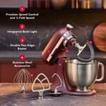 KitchenAid Artisan Plus 4.7L Tilt-Head Stand Mixer – 50 Sun Dried Tomato – 5KSM50PKVBSO - Image 7