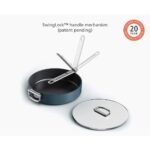 Joseph Joseph Space Folding Handle Ceramic Non-stick 6-piece Cookware Set in Blue - 45086 - Image 2