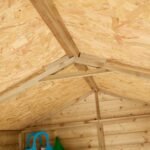 6′ x 8′ Premier Shiplap Windowless Double Door Apex Shed - Image 4