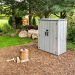 Lifetime 4Ft 6" X 2Ft 4" (1.4 X 0.7M) Vertical 1,510 Litre Storage Shed with Shelving - Model 60457 - Image 4