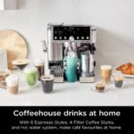 Ninja Luxe Café Pro Series Espresso Machine – Black/Stainless Steel – ES701UK - Image 6
