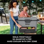 Ninja FrostVault 47L Hard Cooler with Dry Zone – Slate Grey - FB151UKGY - Image 2