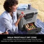 Ninja FrostVault 28L Wheeled Cooler with Dry Zone - Slate Grey - FB230UKGY - Image 7