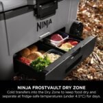 Ninja FrostVault 61L Wheeled Cooler with Dry Zone - Slate Grey - FB265EUUKGY - Image 9