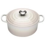 Le Creuset Cast Iron Round Casserole 24cm Meringue