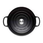 Le Creuset Signature Cast Iron Shallow Casserole 30cm Satin Black - Image 3