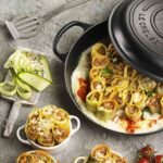 Le Creuset Signature Cast Iron Shallow Casserole 30cm Satin Black - Image 5