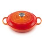 Le Creuset Signature Cast Iron Shallow Casserole 26cm Volcanic