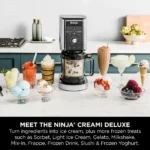 Ninja CREAMi Deluxe 10 in 1 Ice Cream and Frozen Drink Maker NC501UK - Image 10