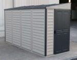 Duramax 4×10 Sidemate Shed Gray with Foundation 36725 - Image 9