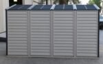 Duramax 4×10 Sidemate Shed Gray with Foundation 36725 - Image 8