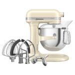 KitchenAid Artisan Mixer Bowl-Lift 6.6L in Almond Cream 5KSM70SHXBAC - Image 3