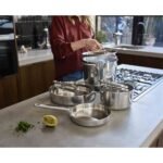 Joseph Joseph Space™ Steel Folding Handle 6-Piece Cookware Set – 1000033 - Image 4