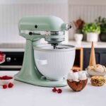 KitchenAid 4.8 Litre Artisan Stand Mixer in Pistachio - 5KSM125BPT - Image 6
